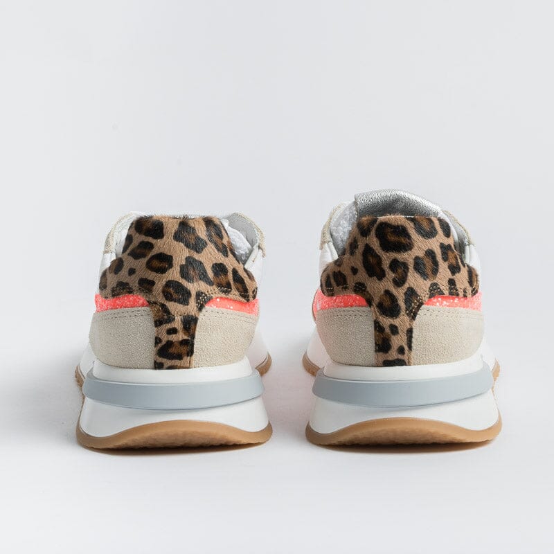 PHILIPPE MODEL - TYLD GP07 - Tropez 2.1 - Glitter Pop Coral Scarpe Donna Philippe Model Paris