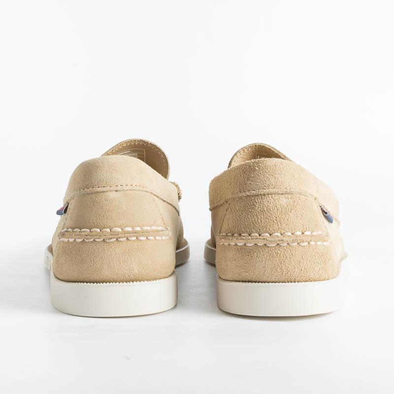 SEBAGO - Docksides Portland Waxed - 7111MSW - Beige Camel Scarpe Uomo Sebago