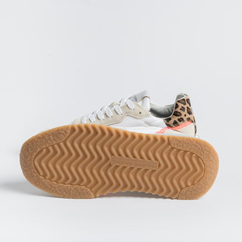 PHILIPPE MODEL - TYLD GP07 - Tropez 2.1 - Glitter Pop Coral Scarpe Donna Philippe Model Paris