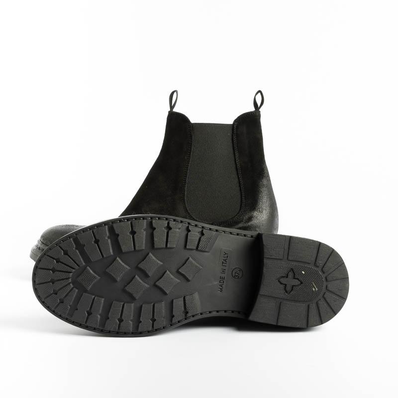 STRATEGIA - Stivaletto Beatles A4642 - Lomi - Nero Wash Scarpe Donna Strategia
