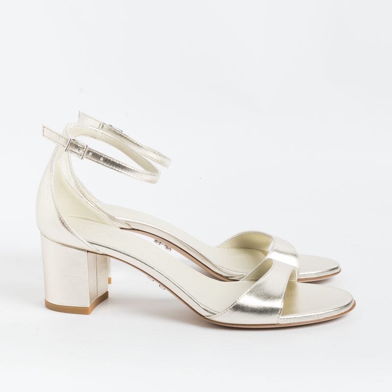SERGIO LEVANTESI - Sandalo - EASY - Laminato Platino Scarpe Donna SERGIO LEVANTESI