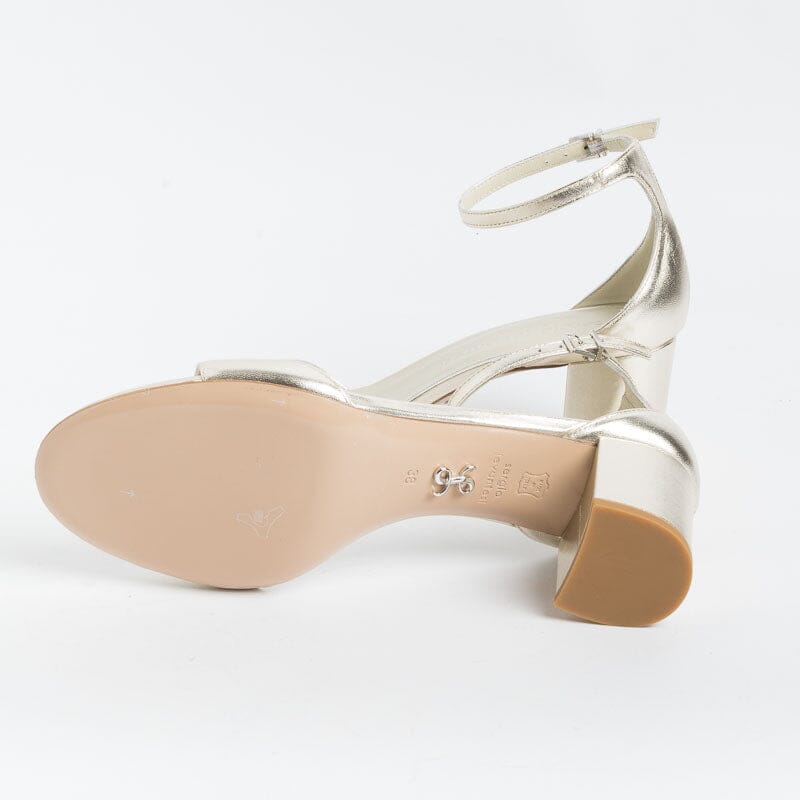 SERGIO LEVANTESI - Sandalo - EASY - Laminato Platino Scarpe Donna SERGIO LEVANTESI