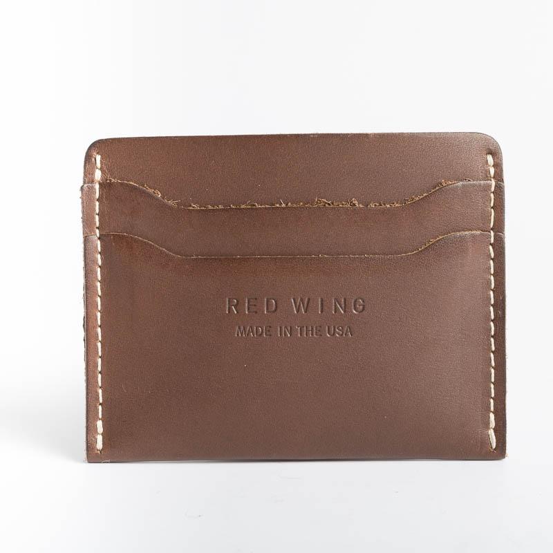 RED WING - Card Holder - Amber Frontier Leather Men's Accessories Red Wing Shoes