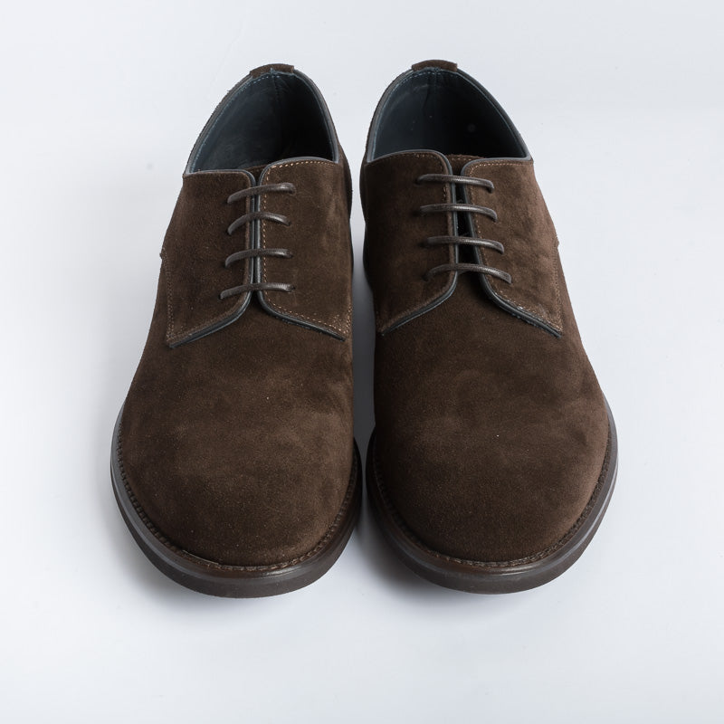 SEBOY'S - Derby - 3325 - Camoscio marrone Scarpe Uomo SEBOY'S