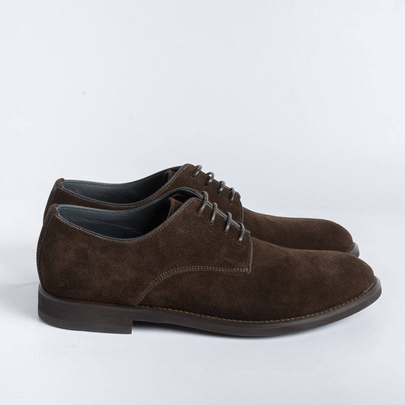 SEBOY'S - Derby - 3325 - Camoscio marrone Scarpe Uomo SEBOY'S