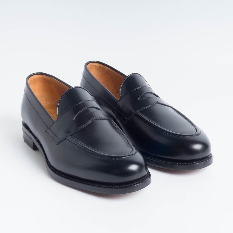 BERWICK 1707 - 9628 - Mocassino - Boxcalf Negro Scarpe Uomo Berwick 1707