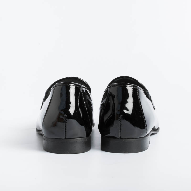 POESIE VENEZIANE - Mocassino - JJA65 - Vernice Nero Scarpe Donna POESIE VENEZIANE - Collezione Donna