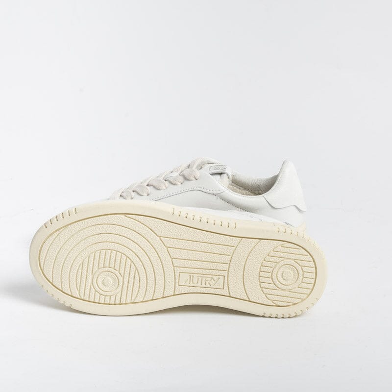 AUTRY - KDLK LL15 - LOW KID - LEATH/LEAT - Bianco Scarpe Donna AUTRY - Collezione donna