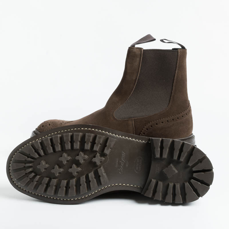 TRICKER'S - Suede Beatles - Henry - Cafè Men's Shoes Tricker's