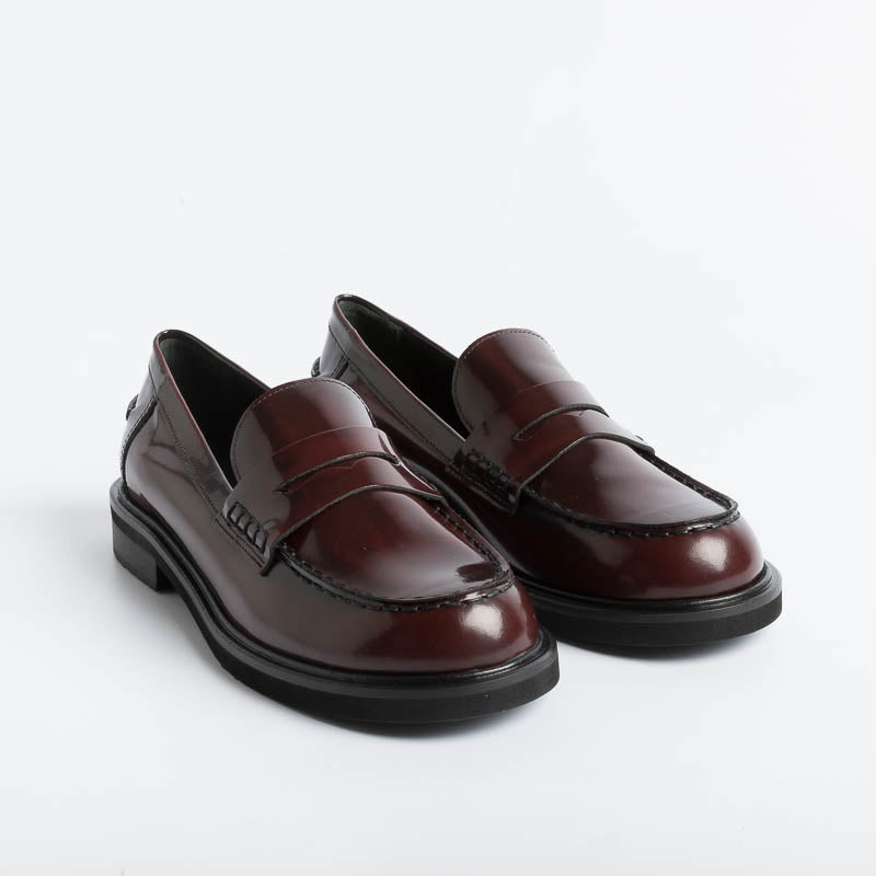 POESIE VENEZIANE - Mocassino - JPG30N - Abrasivato Bordeaux Scarpe Donna POESIE VENEZIANE - Collezione Donna