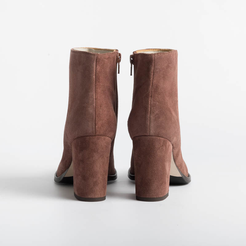 ANNA F - Tronchetto - 9685 - Velour Corten Scarpe Donna Anna F.