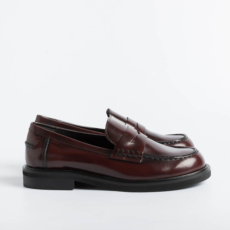 POESIE VENEZIANE - Mocassino - JPG30N - Abrasivato Bordeaux Scarpe Donna POESIE VENEZIANE - Collezione Donna