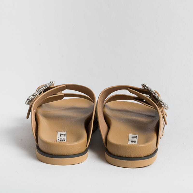 BIBI LOU - Ciabatta - 515Z Camel - Cuoio Scarpe Donna BIBI LOU
