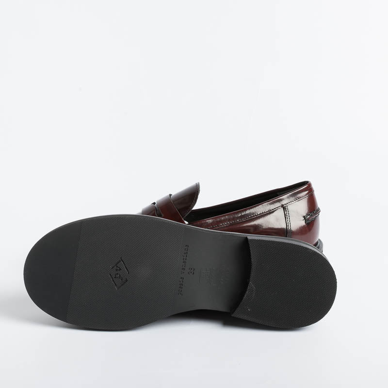 POESIE VENEZIANE - Mocassino - JPG30N - Abrasivato Bordeaux Scarpe Donna POESIE VENEZIANE - Collezione Donna