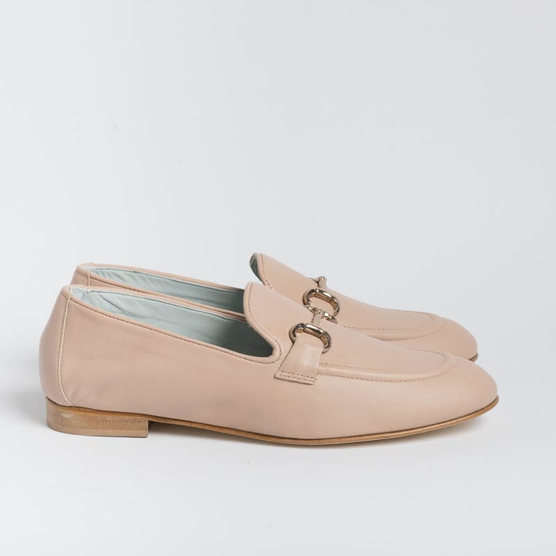 POESIE VENEZIANE - Loafer - JJA40 - Nude Leather Women's Shoes POESIE VENEZIANE - Women's Collection