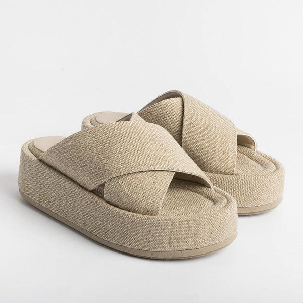 PALOMA BARCELO - Sandals - BOLA - 22250 - Natural Shoes Woman PALOMA BARCELO