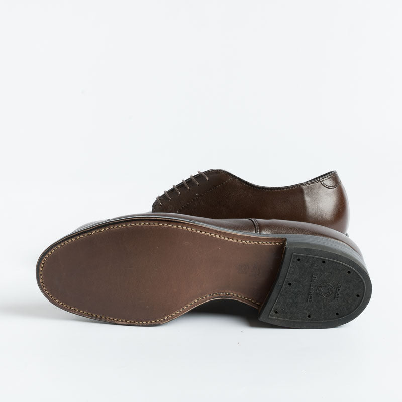 ALDEN - M1501Y - Derby con puntale forma ergonomica - Vitello Marrone Scarpe Uomo Alden