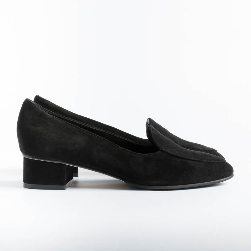 SACHET - Decollété - Rose - Black Suede Shoes Woman SACHET - Footwear