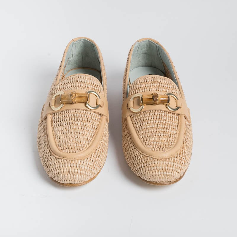 POESIE VENEZIANE - Mocassino - JJA6 - Midollino Rafia Scarpe Donna POESIE VENEZIANE - Collezione Donna
