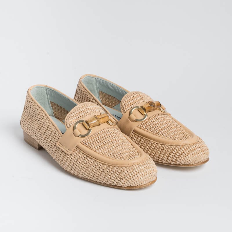 POESIE VENEZIANE - Mocassino - JJA6 - Midollino Rafia Scarpe Donna POESIE VENEZIANE - Collezione Donna