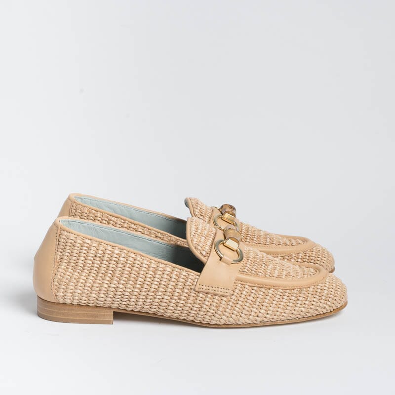 POESIE VENEZIANE - Mocassino - JJA6 - Midollino Rafia Scarpe Donna POESIE VENEZIANE - Collezione Donna