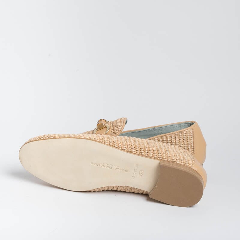 POESIE VENEZIANE - Mocassino - JJA6 - Midollino Rafia Scarpe Donna POESIE VENEZIANE - Collezione Donna