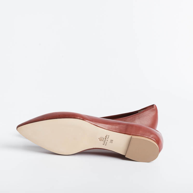 L' ARIANNA - Ballerina BL1011 - Berlino Mattone Scarpe Donna L'Arianna