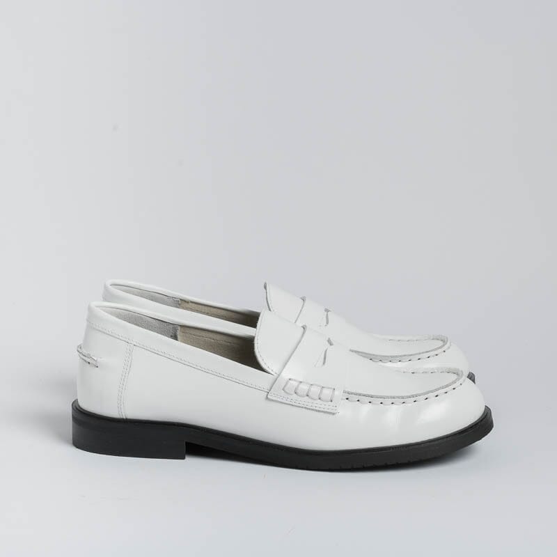 POESIE VENEZIANE - Mocassino - JPG30NEW - Abrasivato Bianco Scarpe Donna POESIE VENEZIANE - Collezione Donna
