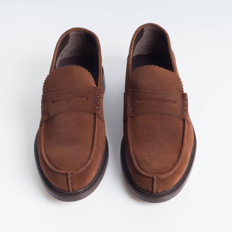 BERWICK 1707 - 11020 - Mocassino - Kudu Reverse Snuff Scarpe Uomo Berwick 1707