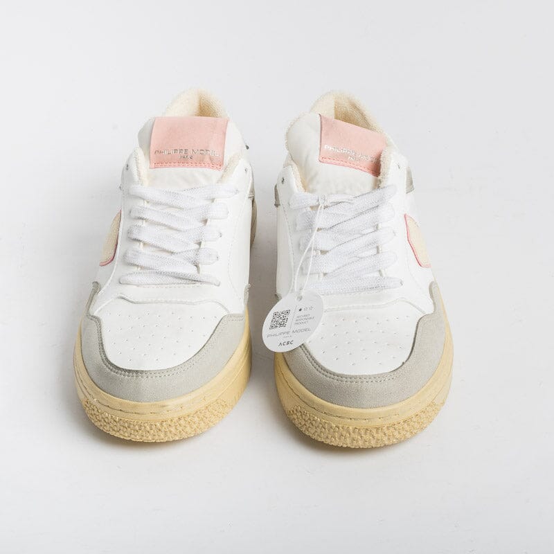 PHILIPPE MODEL - LYLD CP01 - Lyon - Bianco Grigio Scarpe Donna Philippe Model Paris