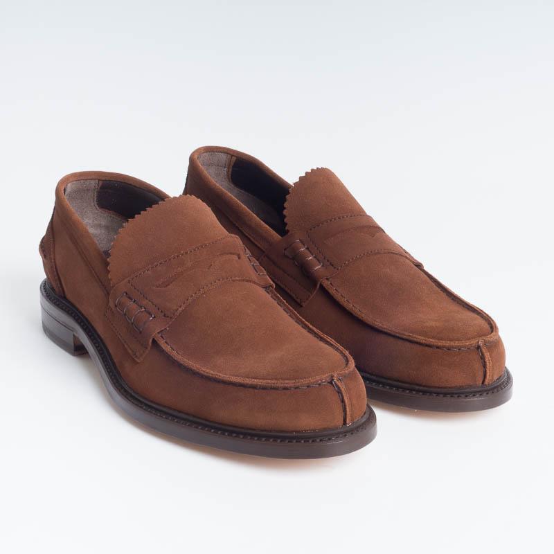 BERWICK 1707 - 11020 - Mocassino - Kudu Reverse Snuff Scarpe Uomo Berwick 1707