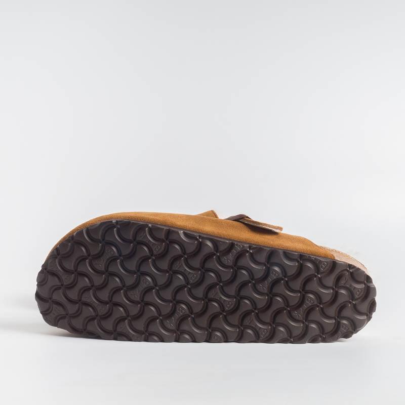 BIRKENSTOCK - 1001141- BOSTON FUR - Mink Scarpe Uomo BIRKENSTOCK