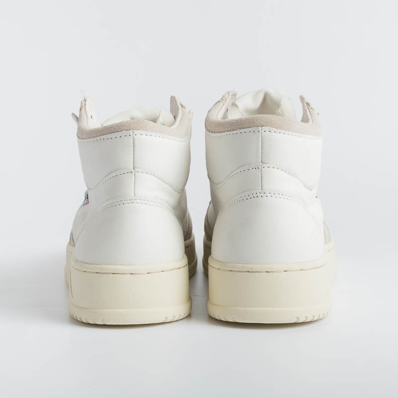 AUTRY AUMM GS04 - MID MAN GOAT/SUEDE - Bianco Scarpe Uomo AUTRY - Collezione uomo