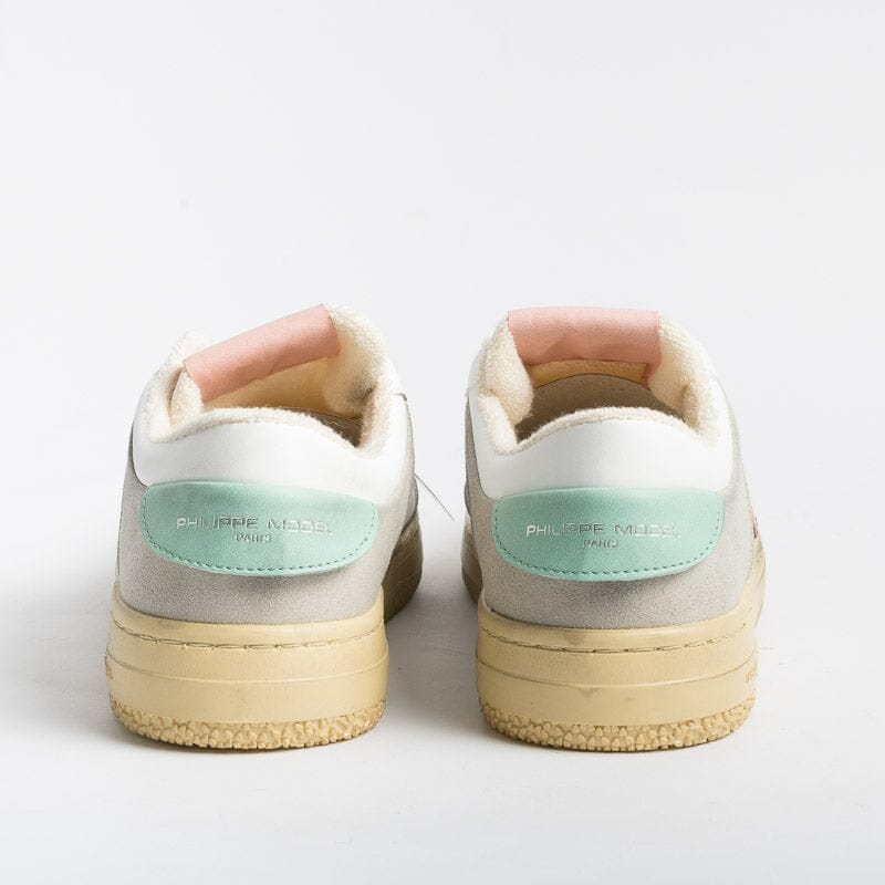 PHILIPPE MODEL - LYLD CP01 - Lyon - Bianco Grigio Scarpe Donna Philippe Model Paris