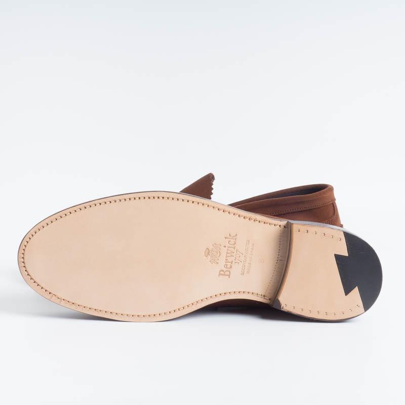 BERWICK 1707 - 11020 - Mocassino - Kudu Reverse Snuff Scarpe Uomo Berwick 1707