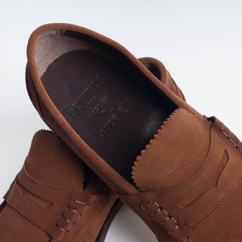 BERWICK 1707 - 11020 - Mocassino - Kudu Reverse Snuff Scarpe Uomo Berwick 1707