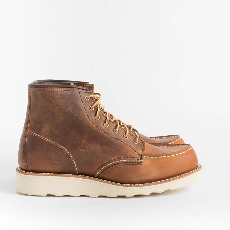 RED WING SHOES - 3428 Moc Toe - Copper Rough Scarpe Donna Red Wing Shoes