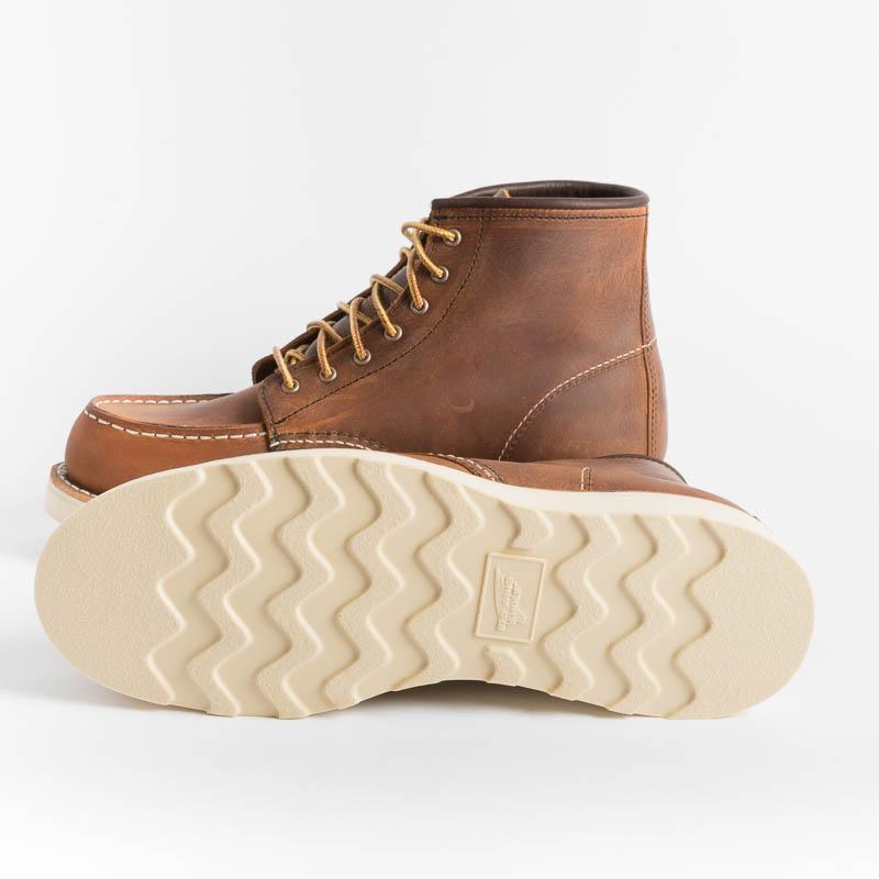 RED WING SHOES - 3428 Moc Toe - Copper Rough Scarpe Donna Red Wing Shoes