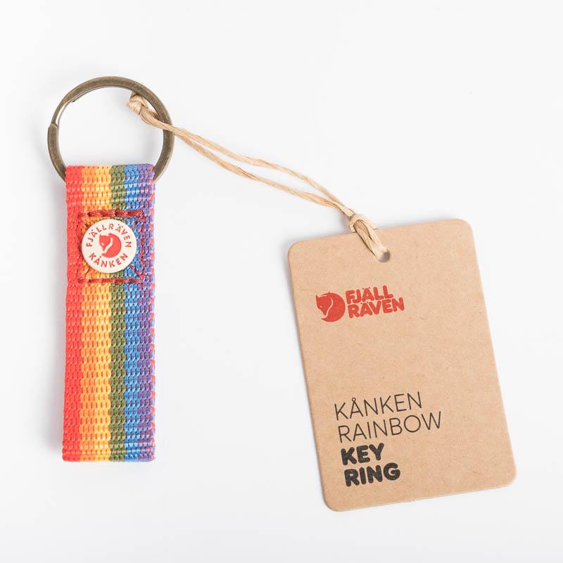 FJÄLLRÄVEN Kånken Key Ring - Various Colors Backpack Fjallraven 907 Rainbow