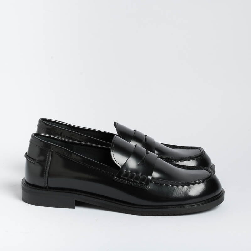 POESIE VENEZIANE - Mocassino - JPG30NEW - Abrasivato Nero Sfoderato Scarpe Donna POESIE VENEZIANE - Collezione Donna