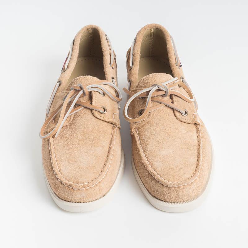 SEBAGO - Docksides Portland Suede - 7000G90 - Beige Camel Sebago Men's Shoes