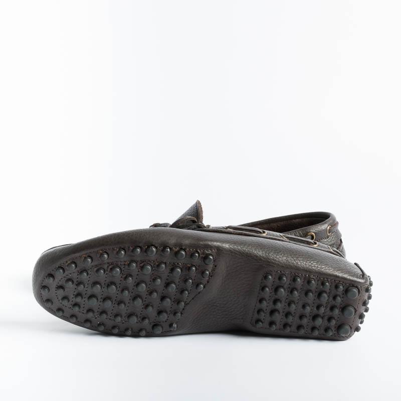 SACHET - Mocassino Uomo - Pelle Bottalata T.Moro Scarpe Uomo SACHET - Calzature Collezione Uomo