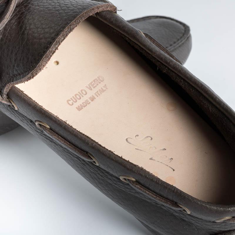 SACHET - Mocassino Uomo - Pelle Bottalata T.Moro Scarpe Uomo SACHET - Calzature Collezione Uomo