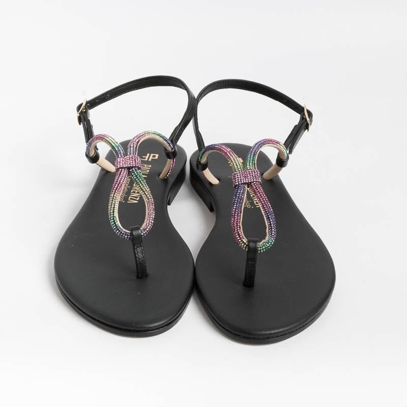 PAOLA FIORENZA - Sandali Bassi Infradito - SS2336 - Nero Scarpe Donna PAOLA FIORENZA