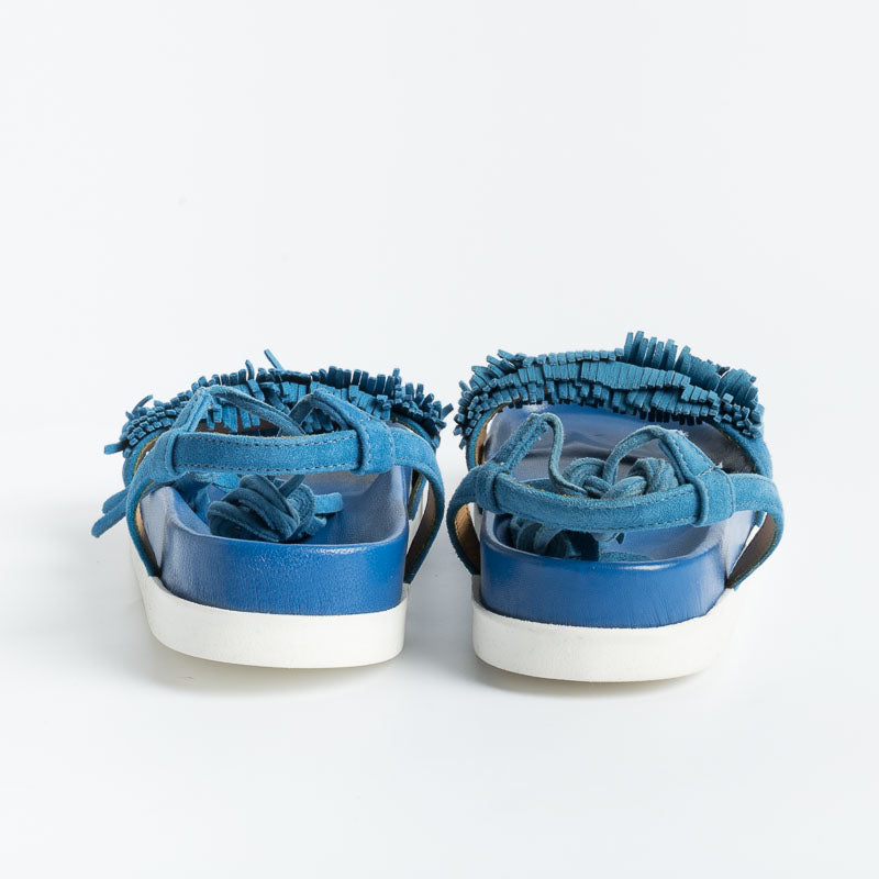 BY A - Sandali- 7070 - Camoscio Oltremare Scarpe Donna BY A