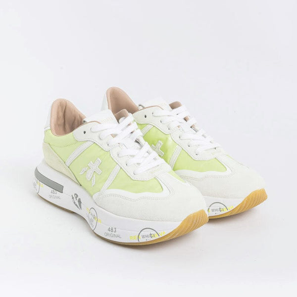 PREMIATA - Sneakers - CASSIE 6344 - Lime Green Premiata Woman Shoes