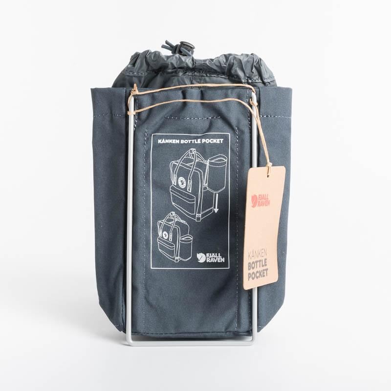 FJÄLLRÄVEN Kånken Porta borracce - 560 Navy Zaino Fjallraven