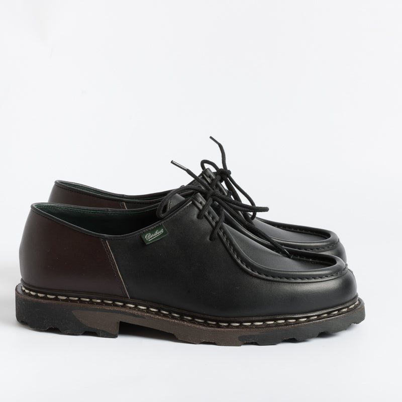 PARABOOT - 216715 - MICHAEL/MARCHE II - Lis Noir/Cafè Scarpe Uomo Paraboot