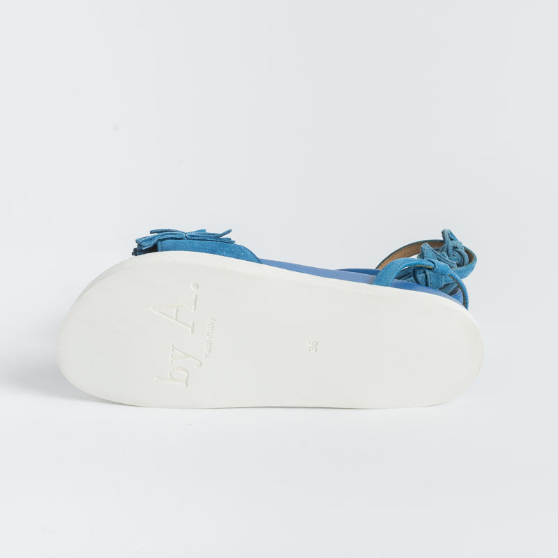 BY A - Sandali- 7070 - Camoscio Oltremare Scarpe Donna BY A