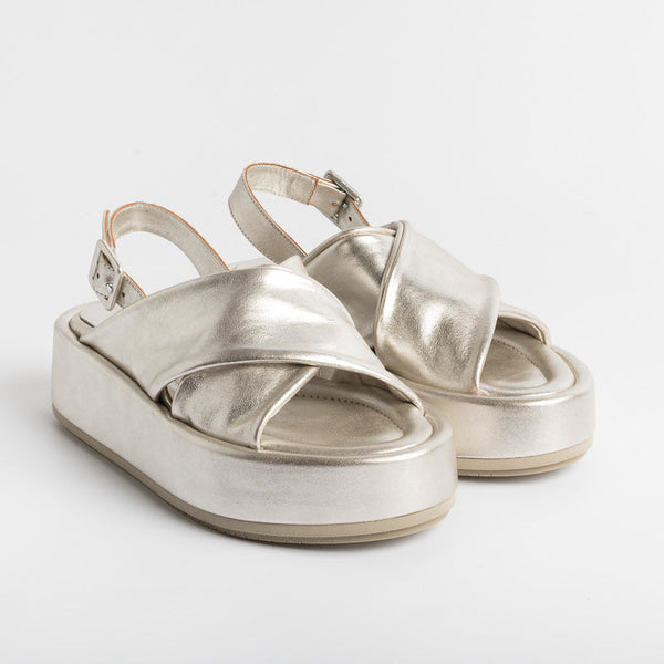 PALOMA BARCELO - Sandals - BARBRA - 0222- Silver Women's Shoes PALOMA BARCELO